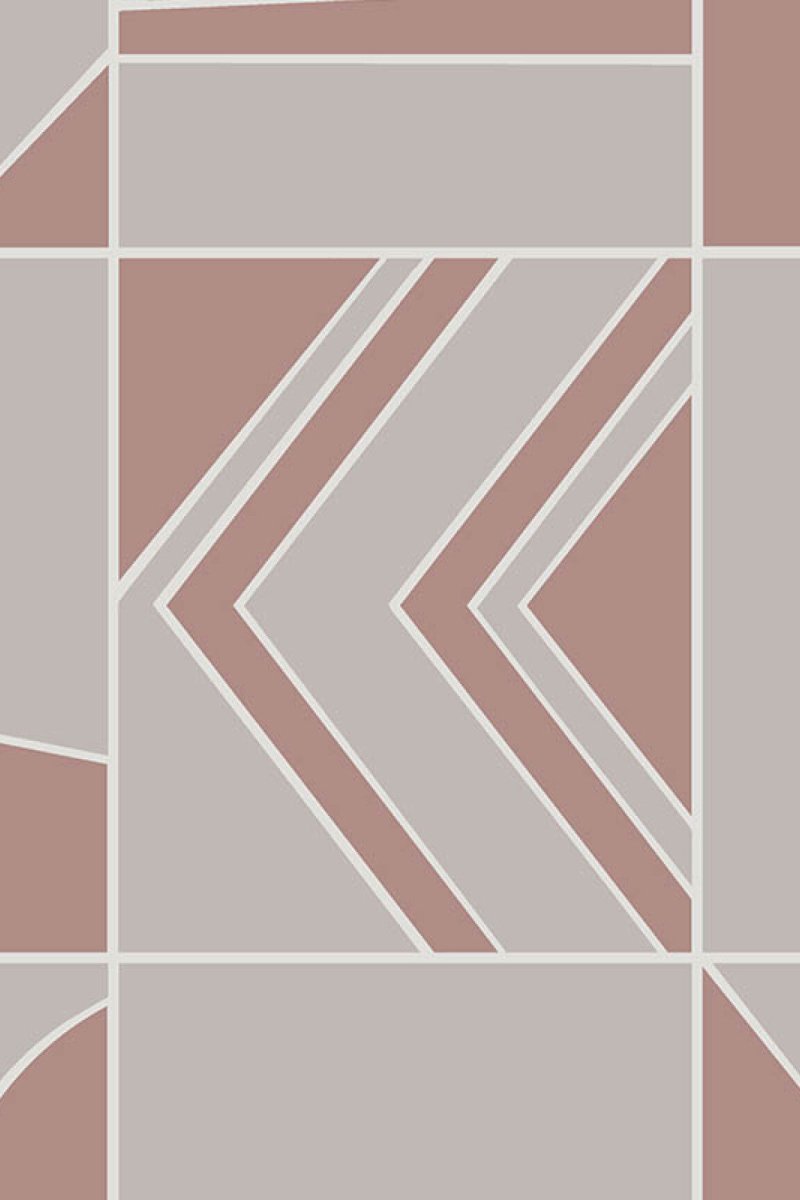 HookedOnWalls Tinted Tiles Groove behang 29041 - LAB COLOUR THE WORLD