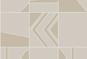 HookedOnWalls Tinted Tiles Groove behang 29044 - LAB COLOUR THE WORLD