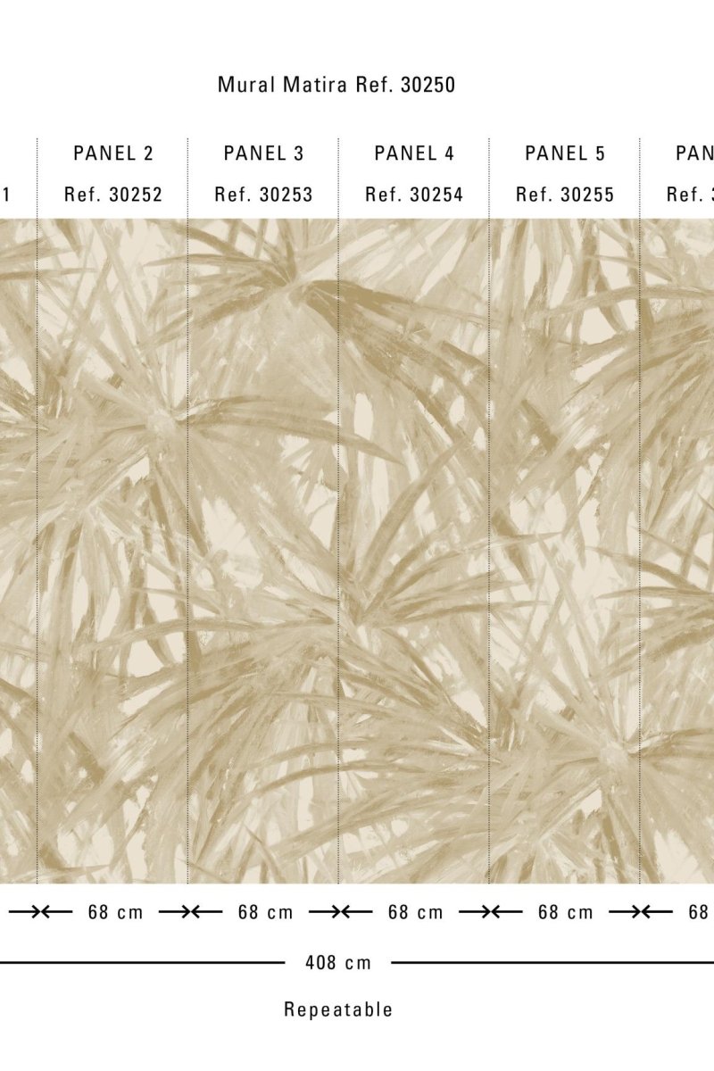 HookedOnWalls Umami Matira panels 30255 - LAB COLOUR THE WORLD