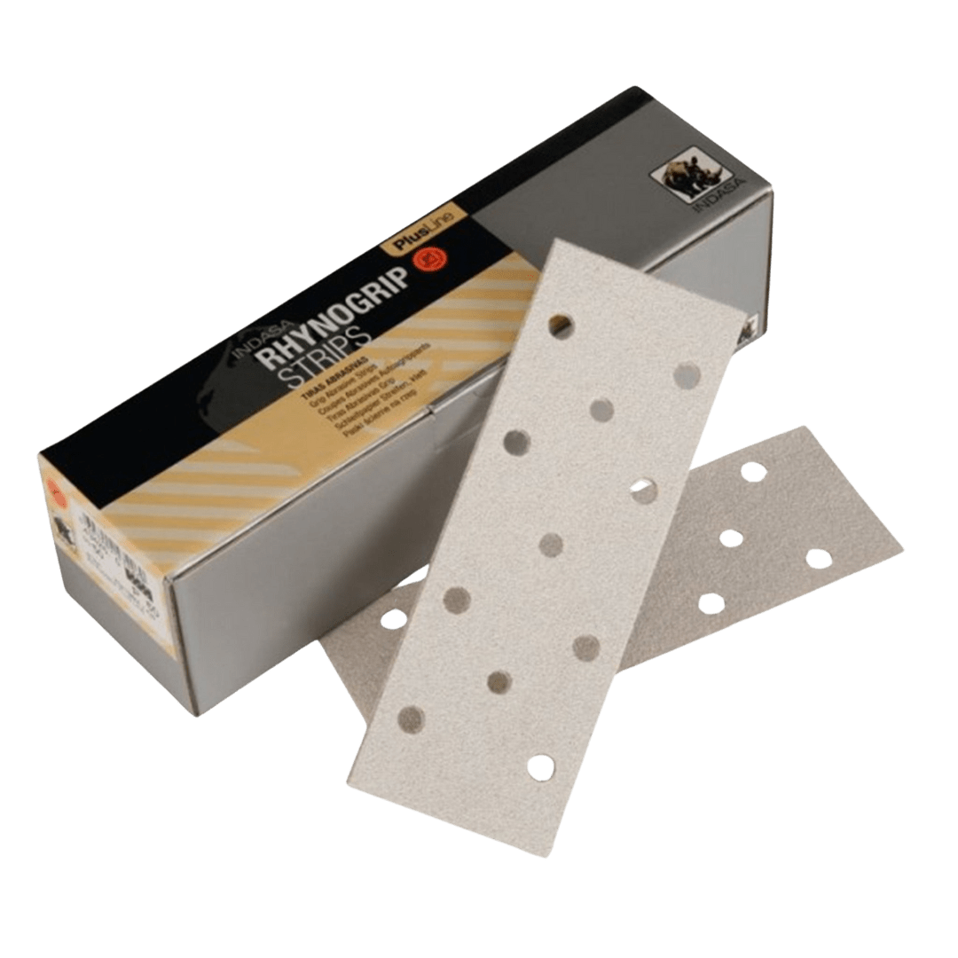 Indasa Rhynogrip plusline schuurpapier strip 81 x 133 mm 50 stuks - LAB COLOUR THE WORLD