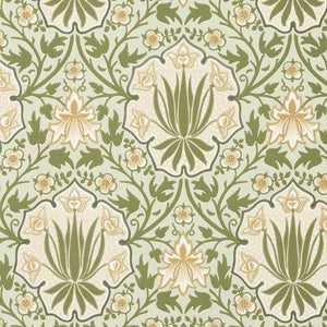 Morris & Co. Iris & Rose Behang 217567 - LAB COLOUR THE WORLD