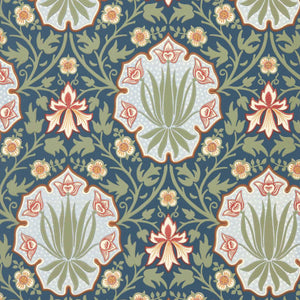 Morris & Co. Iris & Rose Behang 217568 - LAB COLOUR THE WORLD