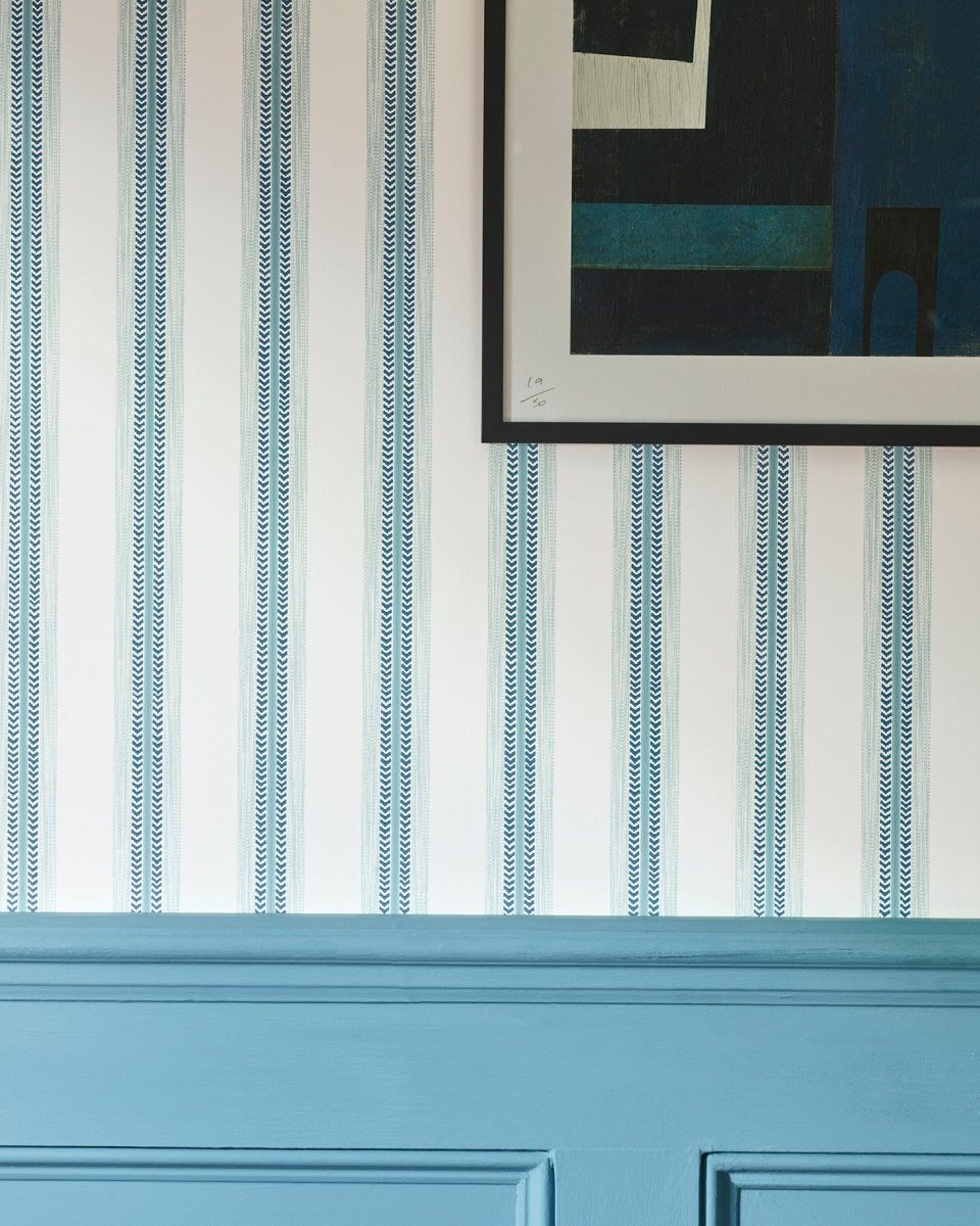 Jane Churchill Camber Stripe Behang J199W-05 - LAB COLOUR THE WORLD