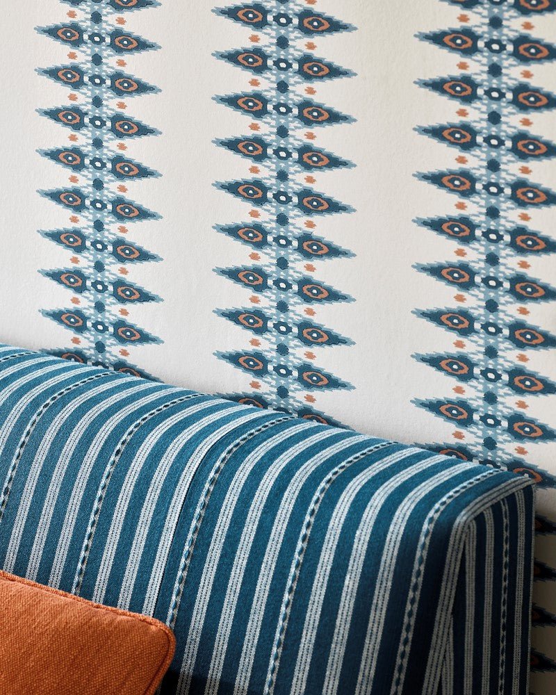 Jane Churchill Priya Stripe Behang J189W-04 - LAB COLOUR THE WORLD