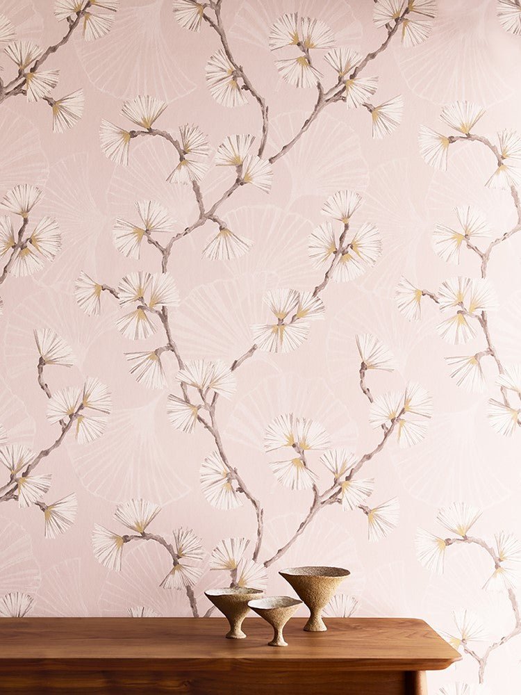 Jane Churchill Snow Flower Behang J183W-02 - LAB COLOUR THE WORLD