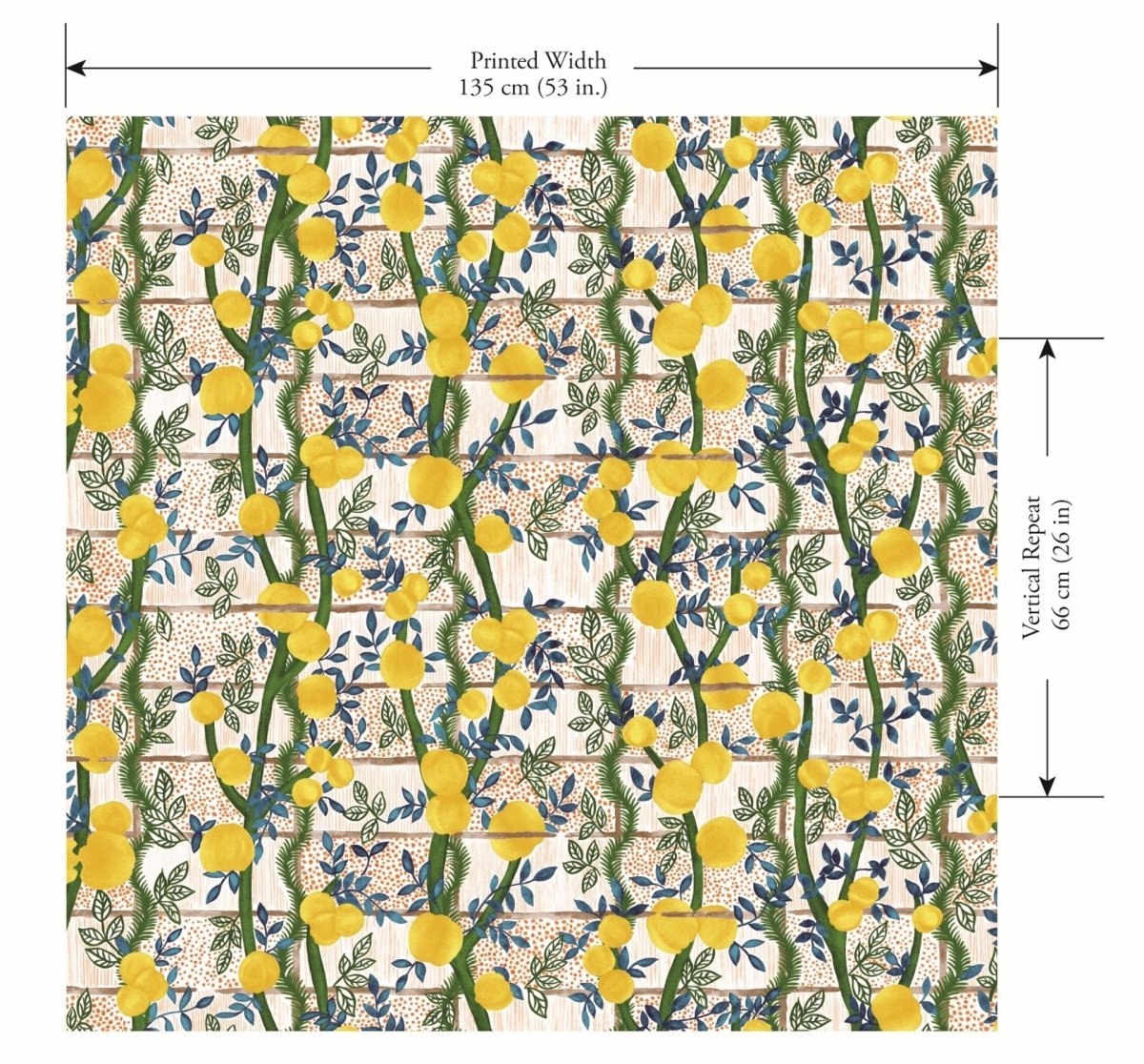 Jim Thompson Garden Party (Non-Woven) Behang JT021077001 - LAB COLOUR THE WORLD