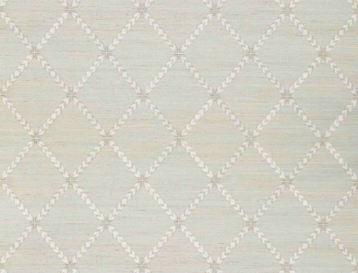 Jim Thompson Ikat Trellis Behang JT021073001 - LAB COLOUR THE WORLD