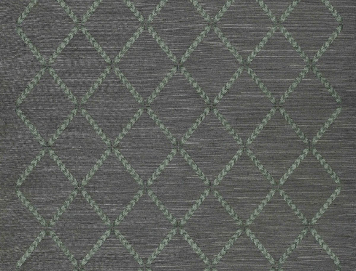 Jim Thompson Ikat Trellis Behang JT021073005 - LAB COLOUR THE WORLD