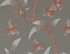 Jim Thompson Mandarin Orchids Behang JT021017003 - LAB COLOUR THE WORLD