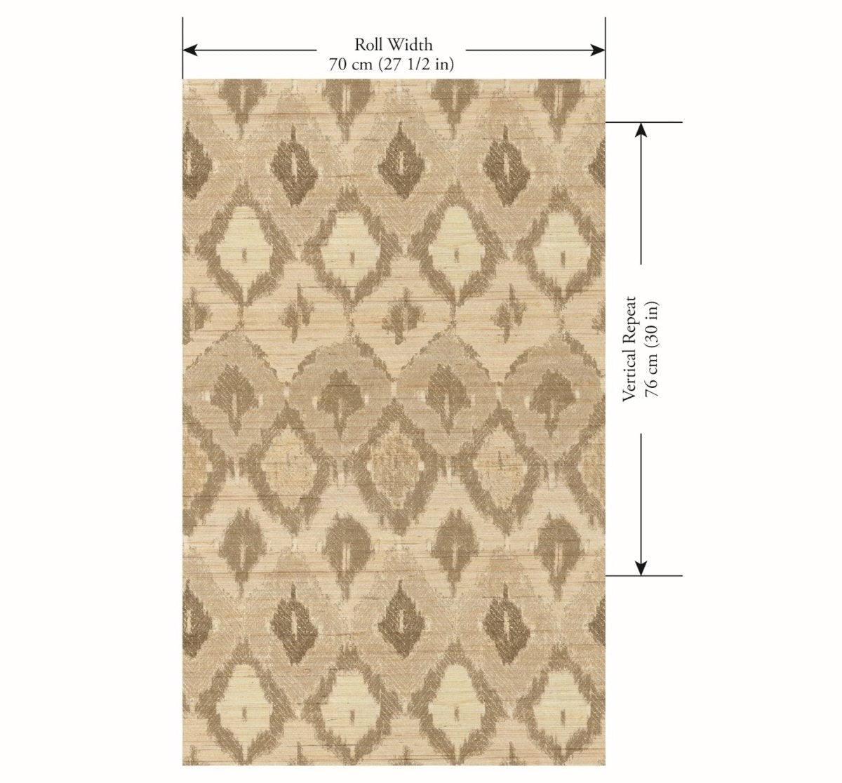 Jim Thompson Nomad (Sisal Grasscloth) Behang JT021081003 - LAB COLOUR THE WORLD