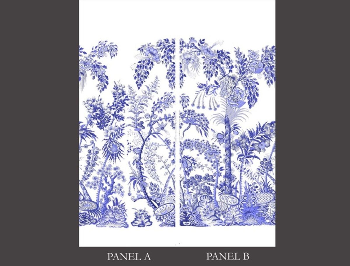 Jim Thompson Palampore Panel A & B Behang JT021041001 - LAB COLOUR THE WORLD