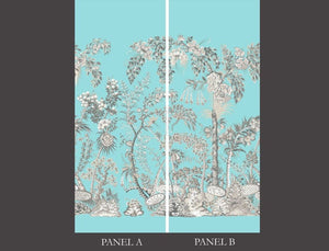 Jim Thompson Palampore Panel A & B Behang JT021041002 - LAB COLOUR THE WORLD