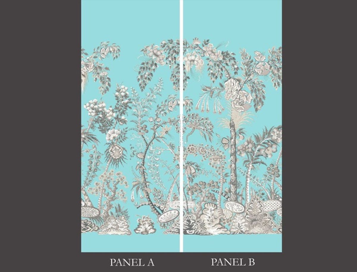Jim Thompson Palampore Panel A & B Behang JT021041002 - LAB COLOUR THE WORLD