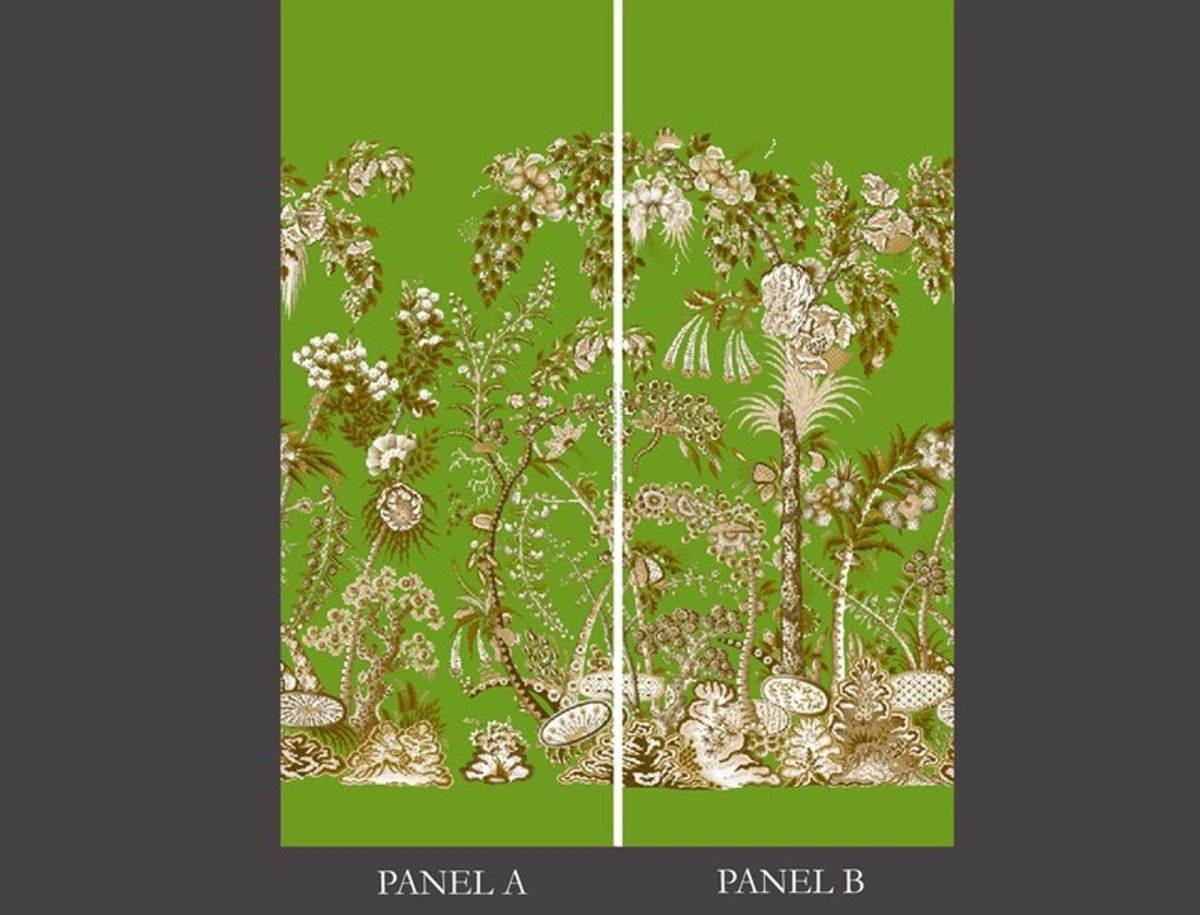 Jim Thompson Palampore Panel A & B Behang JT021041003 - LAB COLOUR THE WORLD