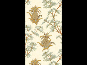 Jim Thompson Pineapple Behang JT021088001 - LAB COLOUR THE WORLD