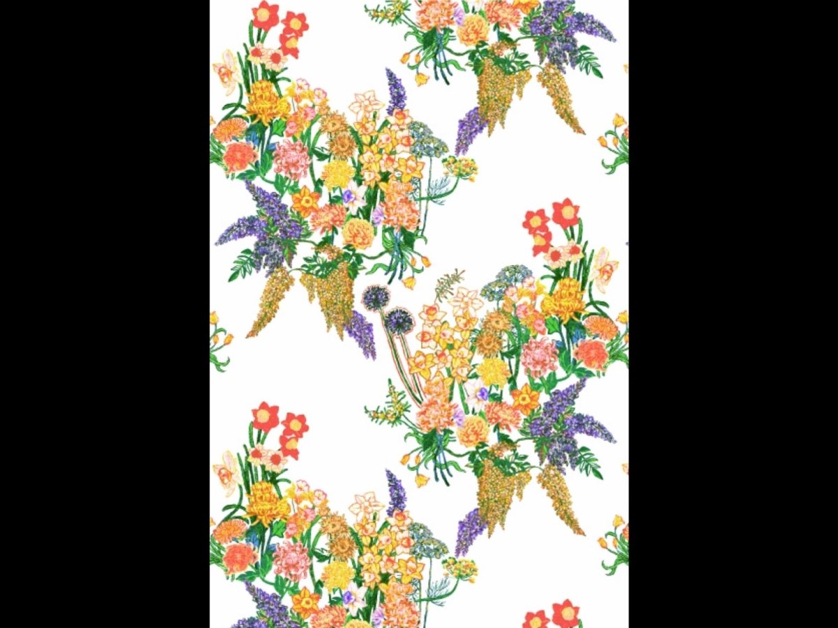 Jim Thompson Prima Vera (Non-Woven) Behang JT021080001 - LAB COLOUR THE WORLD