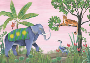 Coordonné Random Kids Jungle Friends behang 9700152 behang afbeelding 1