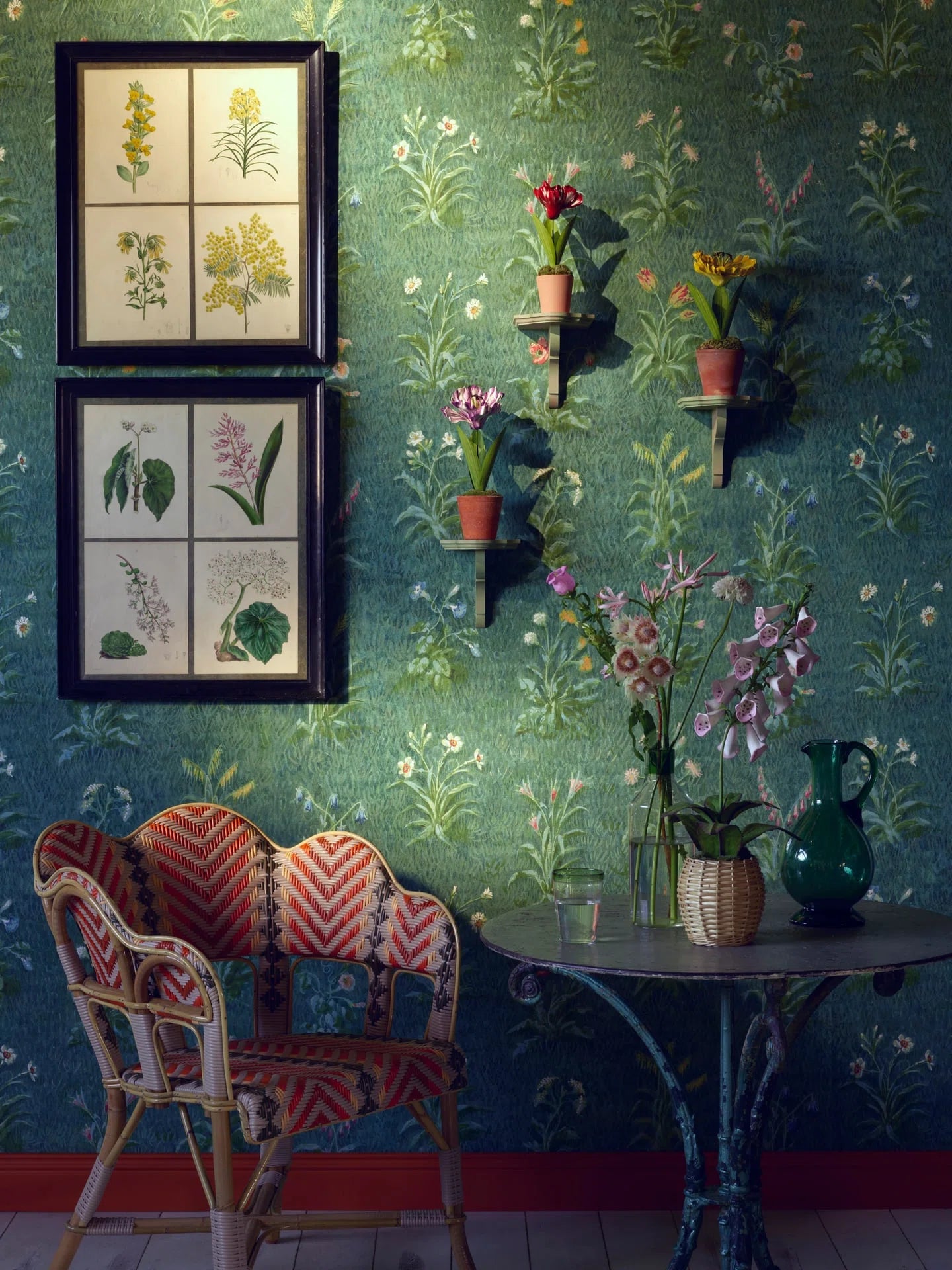 Pierre Frey L'herbier du jardin Behang FP282001 - LAB COLOUR THE WORLD
