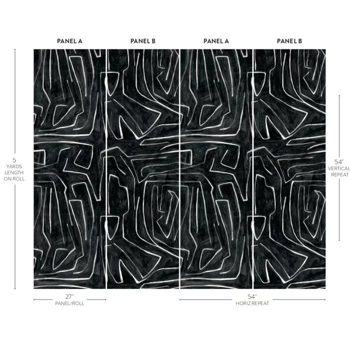 Kelly Wearstler Graffito Behang GWP - 3501.816 - LAB COLOUR THE WORLD