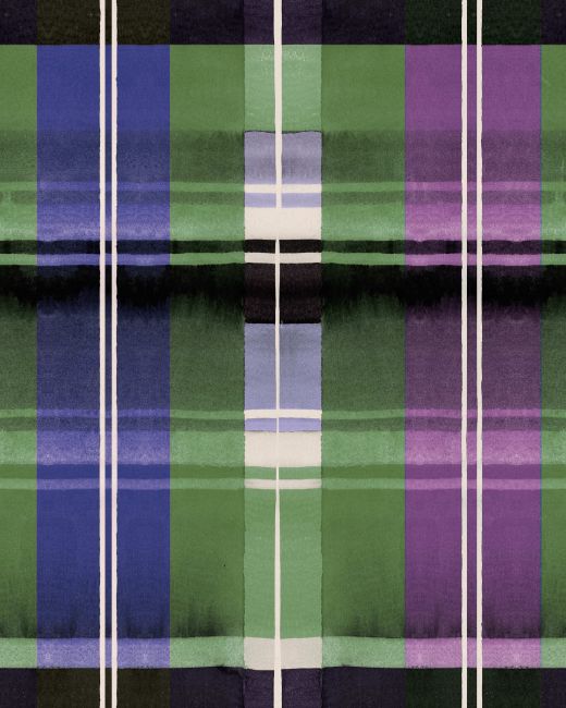 Mind The Gap Kerschdorf Plaid Foliage Behang