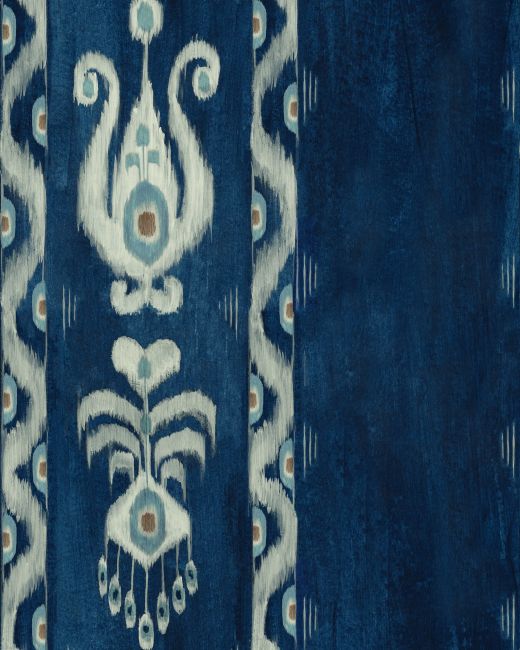 Mind The Gap Kiraly Indigo Behang