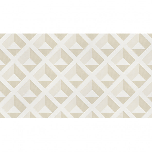 Les Dominotiers Kite Beige Beige Behang DOM 710