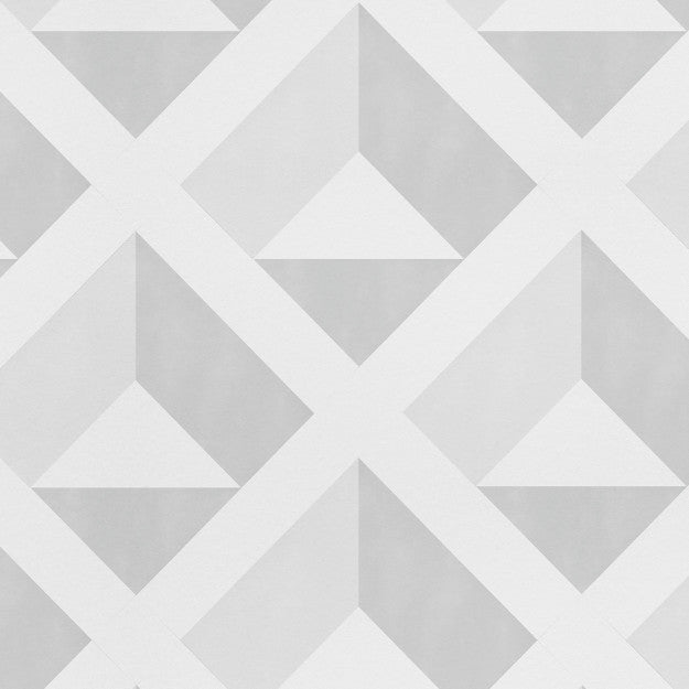 Les Dominotiers Kite Grey Grey Behang DOM 709