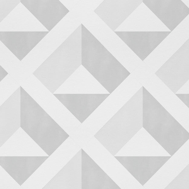 Les Dominotiers Kite Grey Grey Behang DOM 709
