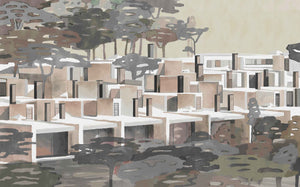 Coordonné Random Archist La maqueta behang 9000031 behang afbeelding 1