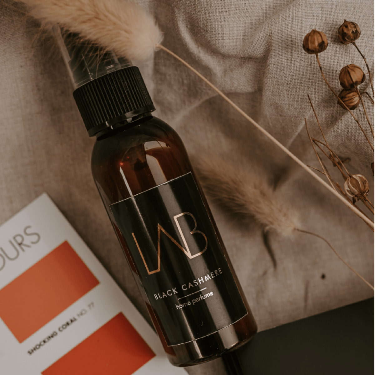 LAB HOME PERFUME - BLACK CASHMERE - 50 ML (MINI) - LAB COLOUR THE WORLD