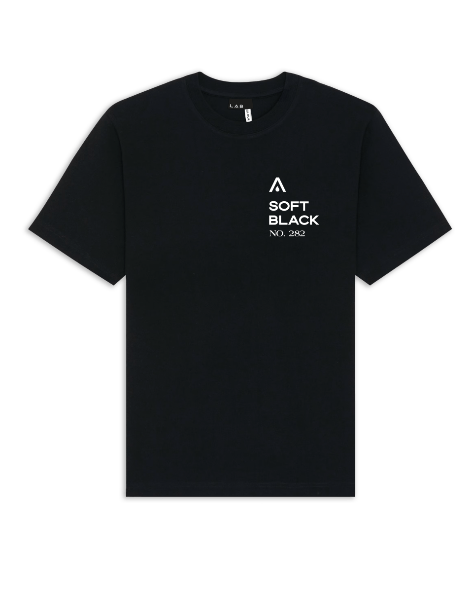 LAB T - SHIRT SOFT BLACK NO. 282 - LAB COLOUR THE WORLD