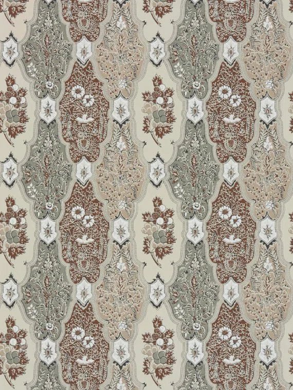 Le Manach Batik raisin Behang LP105003 - LAB COLOUR THE WORLD