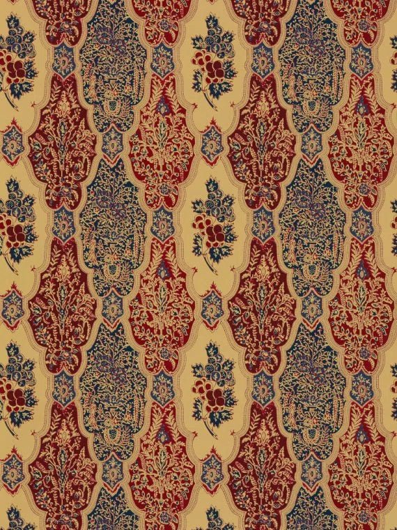 Le Manach Batik raisin Behang LP105005 - LAB COLOUR THE WORLD
