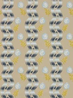 Le Manach Pommes de pin Behang LP107003 - LAB COLOUR THE WORLD