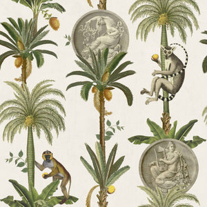 Coordonné Maximalism Lémurs behang 9300041 behang afbeelding 1