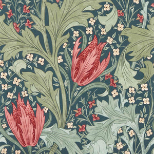 Morris & Co. Lent Lily Behang 217595 - LAB COLOUR THE WORLD