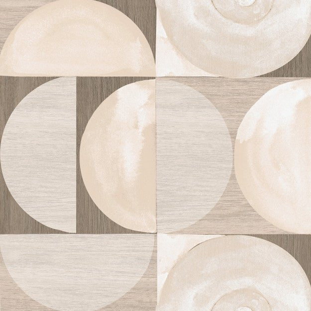 Les Dominotiers Ammonis Neutral Behang DOM 4027 - LAB COLOUR THE WORLD
