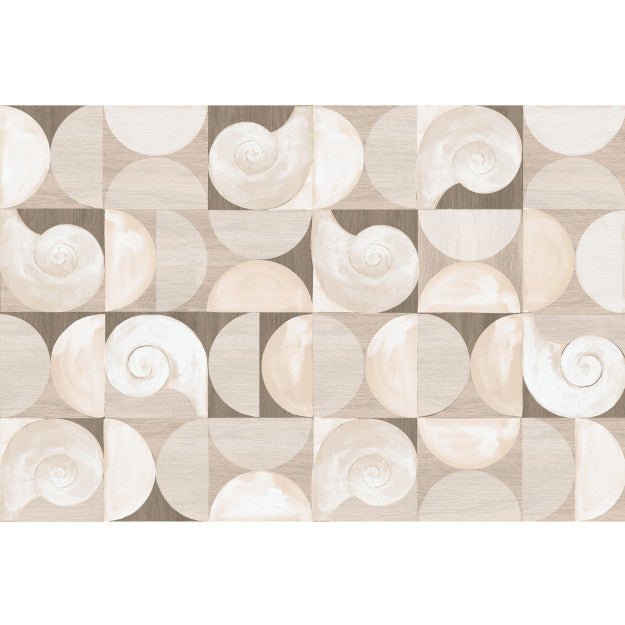 Les Dominotiers Ammonis Neutral Behang DOM 4027 - LAB COLOUR THE WORLD
