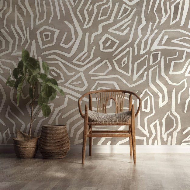 Les Dominotiers Animal spirit Behang DOM 907 - LAB COLOUR THE WORLD