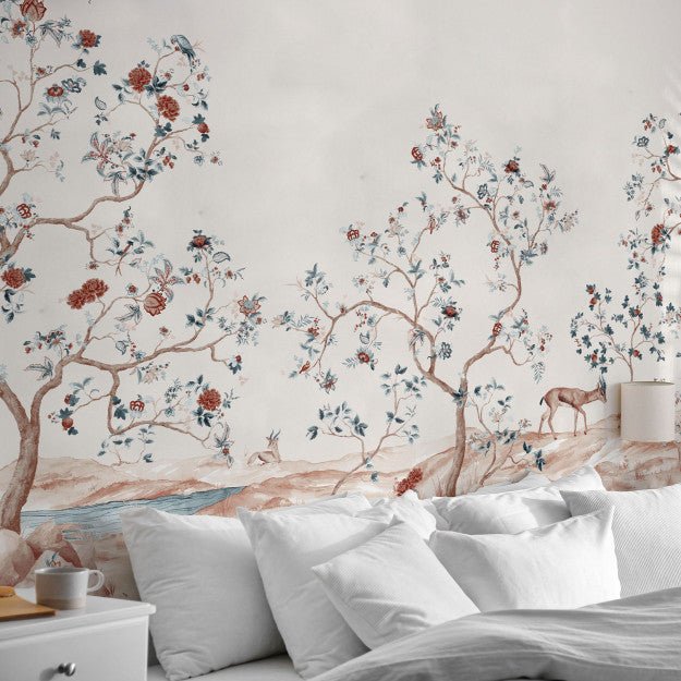 Les Dominotiers Arbre de vie Behang DOM 6003 - LAB COLOUR THE WORLD