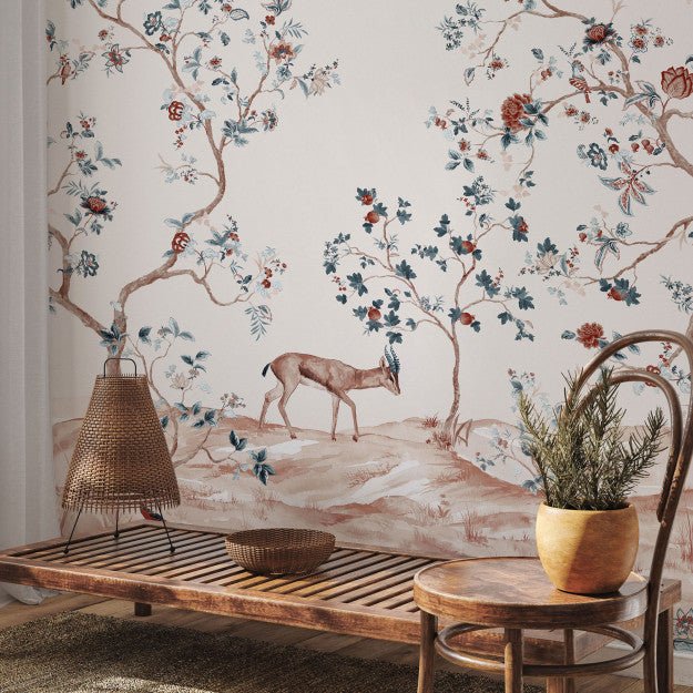 Les Dominotiers Arbre de vie Behang DOM 6003 - LAB COLOUR THE WORLD