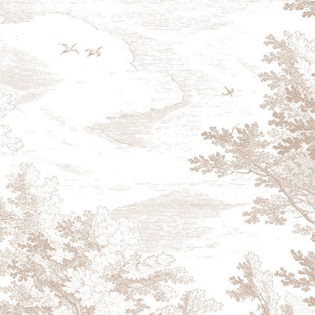 Les Dominotiers Brushwood warm Behang DOM 5131 - LAB COLOUR THE WORLD