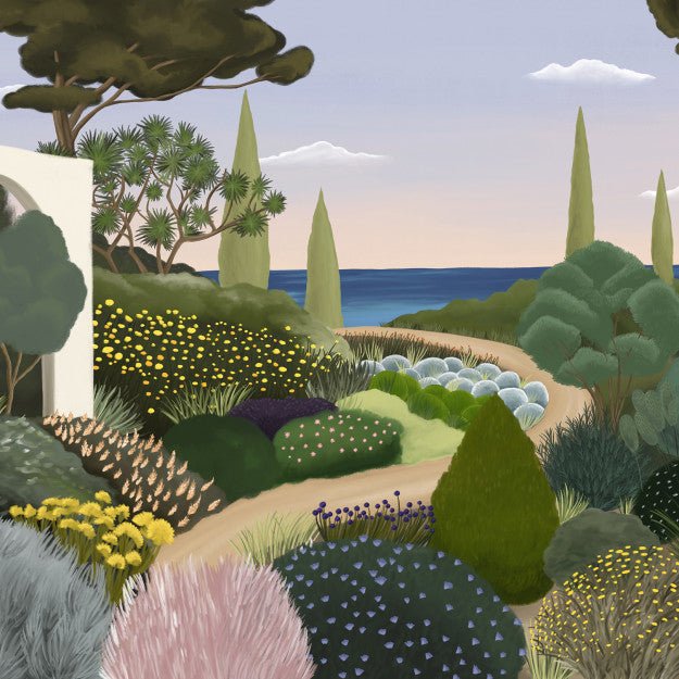 Les Dominotiers Dream Forest, Vert Behang DOM 3011 - LAB COLOUR THE WORLD
