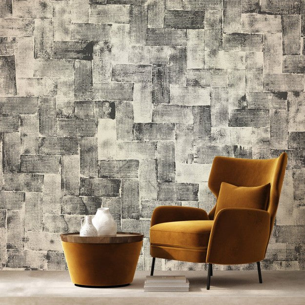Les Dominotiers Endless mesh Behang DOM 909 - LAB COLOUR THE WORLD