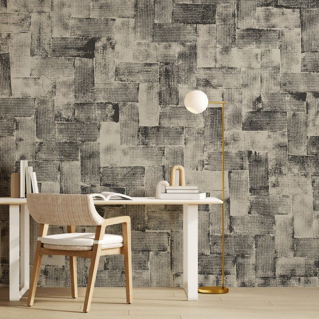 Les Dominotiers Endless mesh Behang DOM 909 - LAB COLOUR THE WORLD