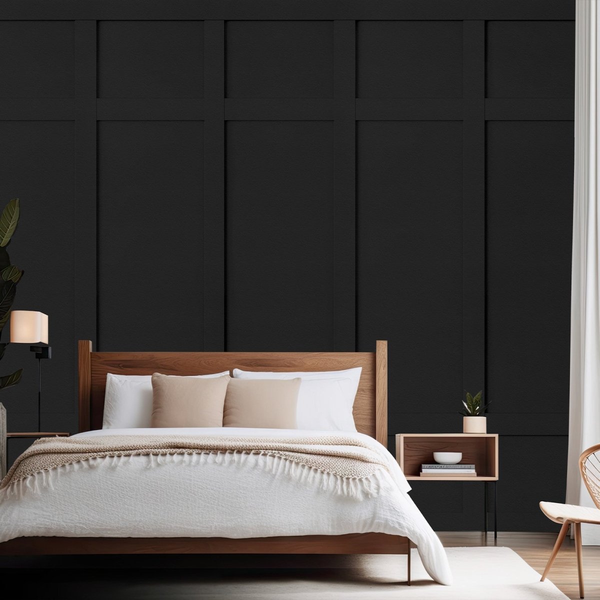 Les Dominotiers Georges Charcoal Wandpaneel DOM 2058 - LAB COLOUR THE WORLD