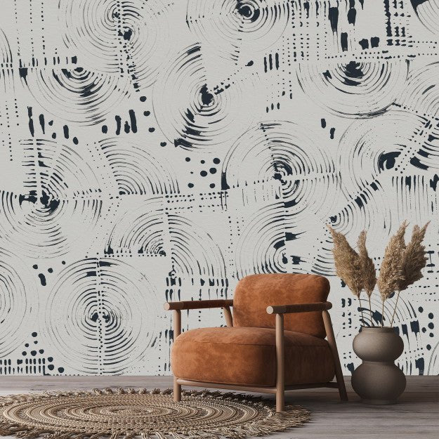 Les Dominotiers Ink dance Behang DOM 900 - LAB COLOUR THE WORLD