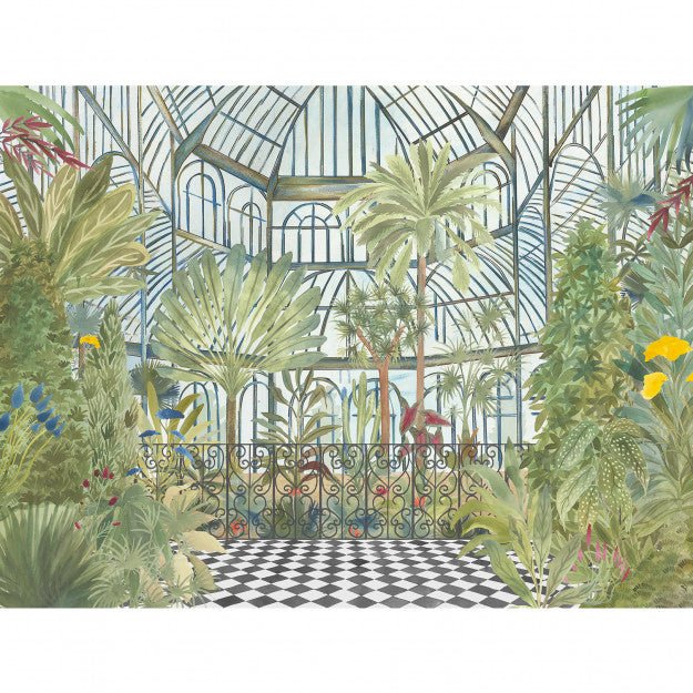 Les Dominotiers Jardin D'hiver Behang DOM 3017 - LAB COLOUR THE WORLD