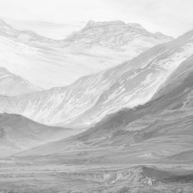 Les Dominotiers La Cordillère n&b Behang DOM 5114 - LAB COLOUR THE WORLD