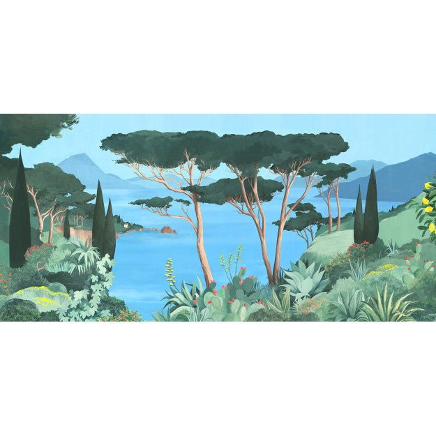 Les Dominotiers Lago in Fiore Behang DOM 5100 - LAB COLOUR THE WORLD